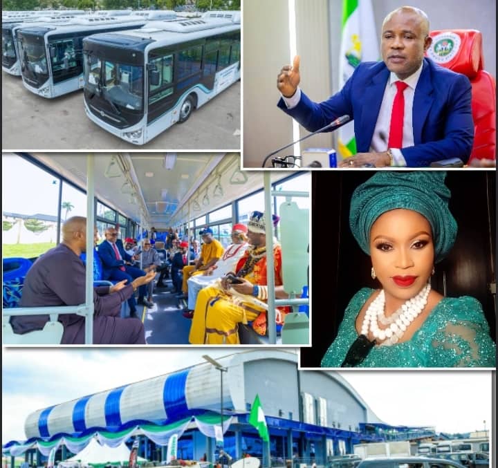 GRATITUDE: Amb. Dr. Mrs. Chiesonu Iziga-Eruchalu Commends Governor Peter Mbah on Construction of 5 Ultramodern CNG Transport Terminals, Transformational Leadership in Enugu State